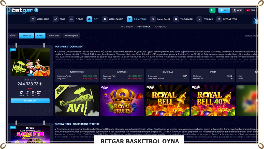 Betgar Basketbol Oyna