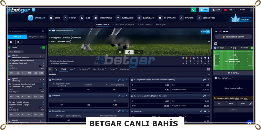 Betgar Canlı Bahis